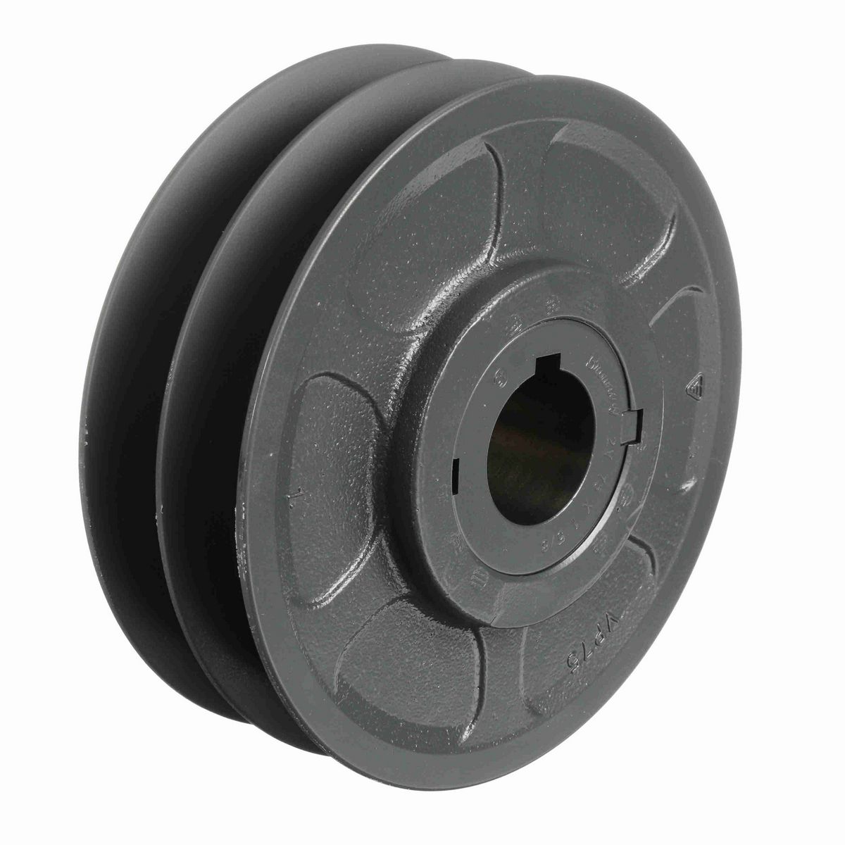 Browning 2 Groove Cast Iron Finish Bore FHP Variable Pitch Sheave - 2VP75X 1 5/8