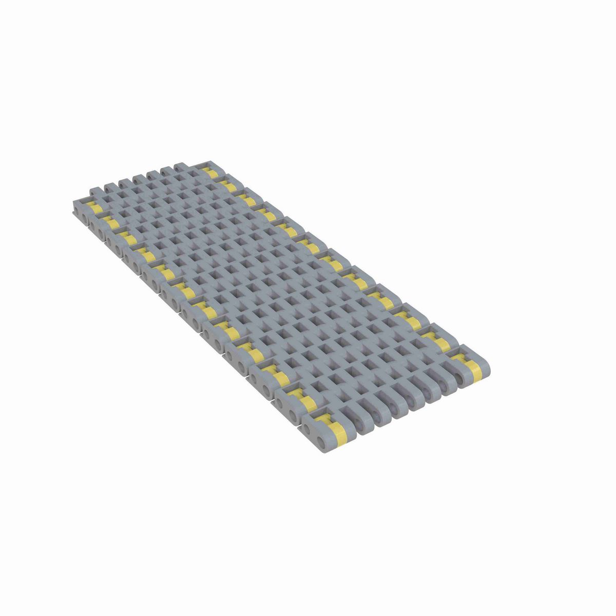 Rexnord 8505 Straight Running Solid Top, Material: Silver Platinum Series™ X, Width: 3.25in, Pitch: 0.75in - 10286177