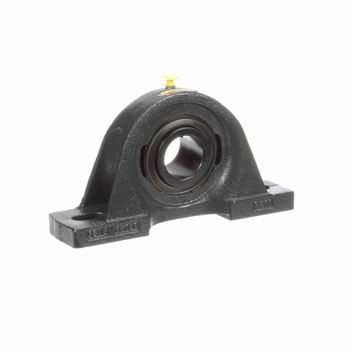 Sealmaster Mounted Cast Iron Two Bolt Pillow Block Ball Bearing - 52100 Bearing Steel, Black Oxided - Setscrew Lock - MHP-31