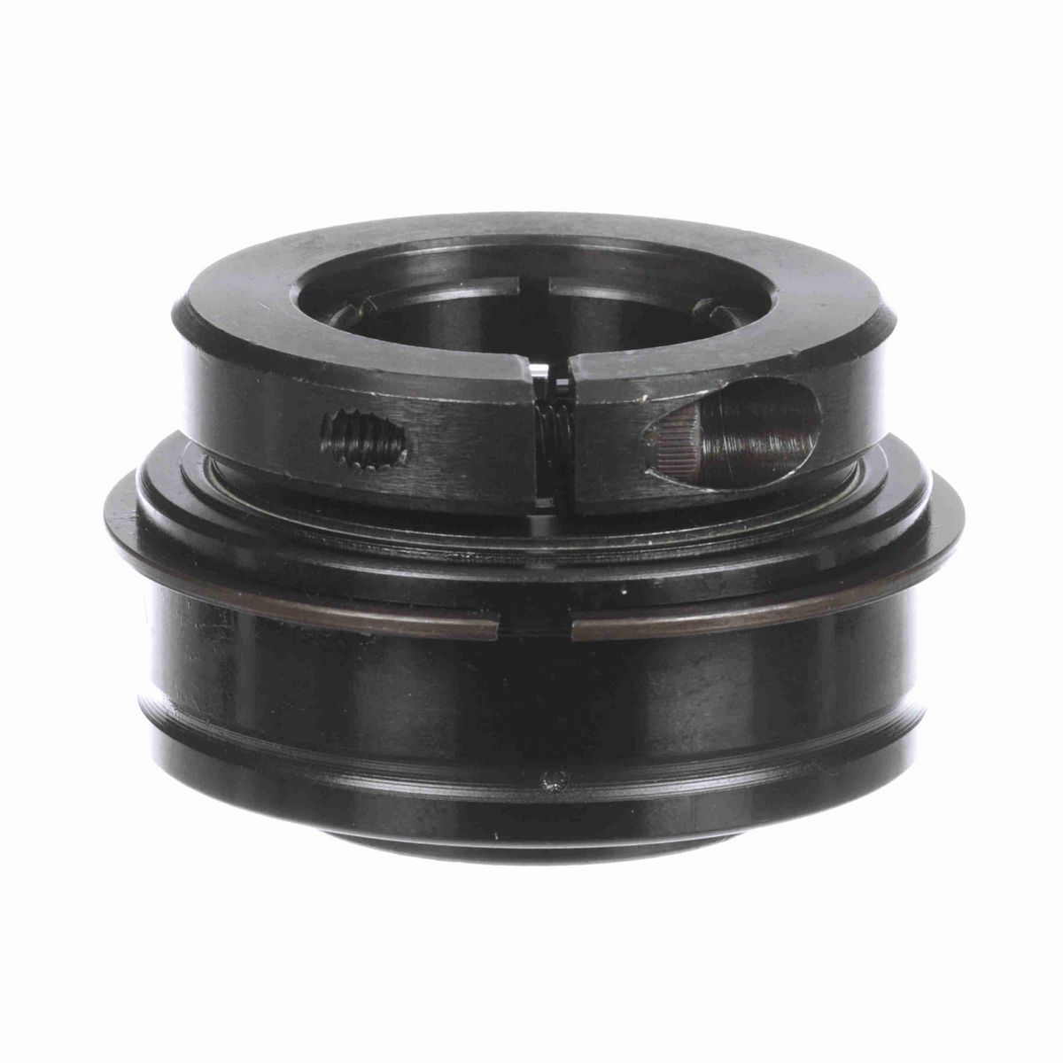 Sealmaster Mounted Insert Only Ball Bearing - 52100 Bearing Steel, Black Oxided - Concentric Lock - ER-19T