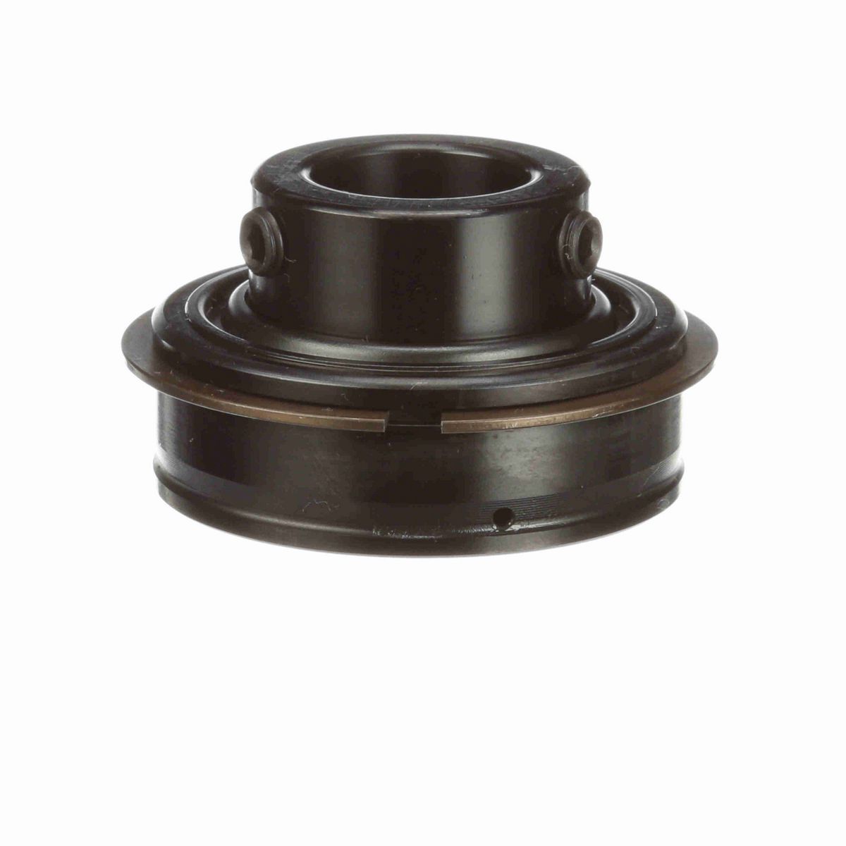 Sealmaster Mounted Insert Only Ball Bearing - 52100 Bearing Steel, Black Oxided - Setscrew Lock - ER-12C
