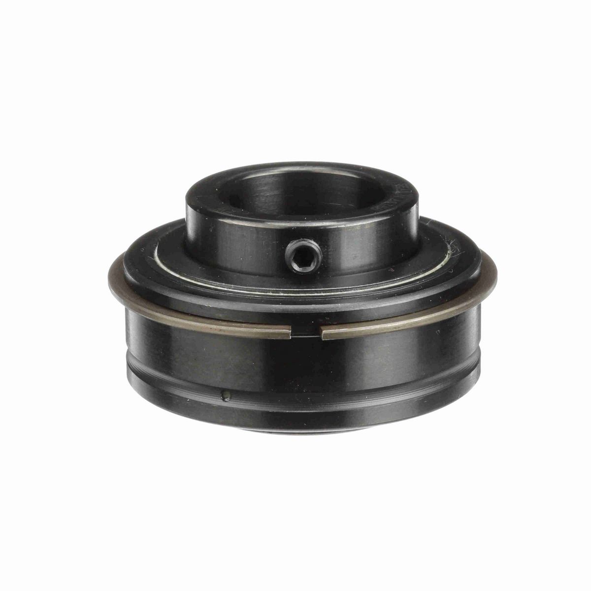 Sealmaster Mounted Insert Only Ball Bearing - 52100 Bearing Steel, Black Oxided - Setscrew Lock - ER-18