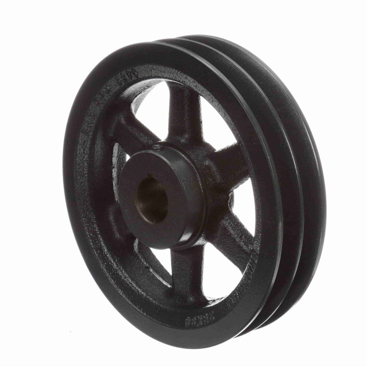 Browning 2 Groove Cast Iron FHP - Finished Bore Sheave - 2BK80X 1 1/8