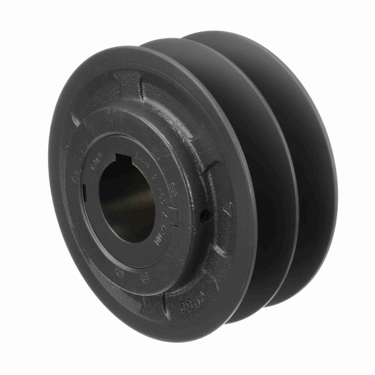 Browning 2 Groove Cast Iron Finish Bore FHP Variable Pitch Sheave - 2VP60X42MM