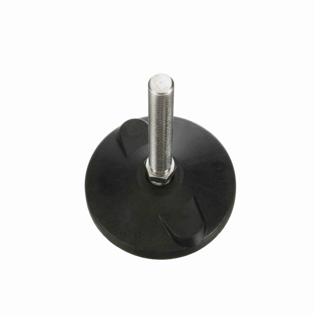 System Plast Fixed Plastic Leveler; Series: VG-511, Base Diameter: 4, Spindle Length: 4.55-in, Thread: 5/8-11 - VG-511H-04-S58-L5T