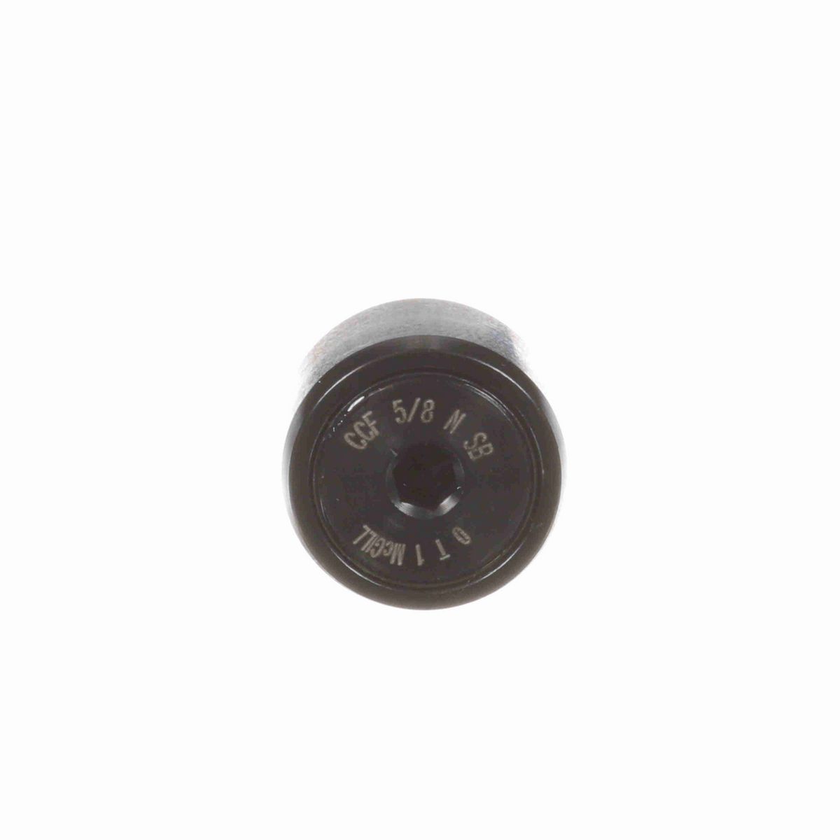 Опорный ролик с цапфой McGill CAMROL CCF 5/8 N SB, бочкообразный, с уплотнением, с шестигранным отверстием, дюймовый