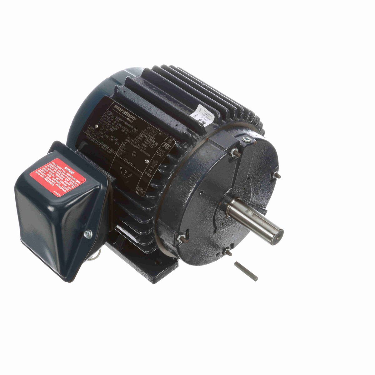 LEESON General Purpose Motor, 1 HP, 3 Ph, 60 Hz, 575 V, 1800 RPM, 143T Frame, TENV - E300