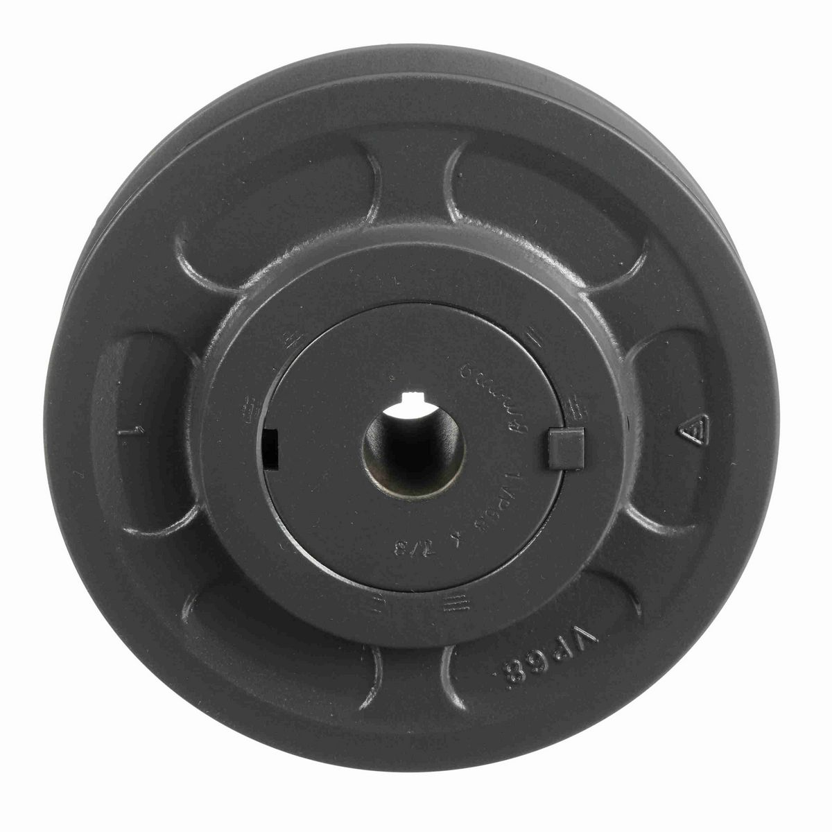 Browning 1 Groove Cast Iron Finish Bore FHP Variable Pitch Sheave - 1VP68X7/8