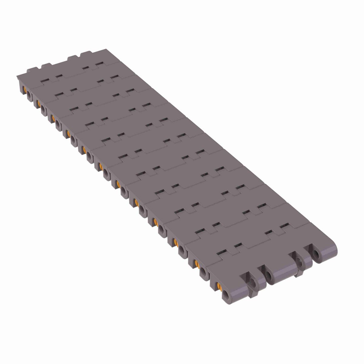 Rexnord 7705M Straight Running Solid Top, Material: Brown High Performance, Width: 84mm, Pitch: 1in - 81421631