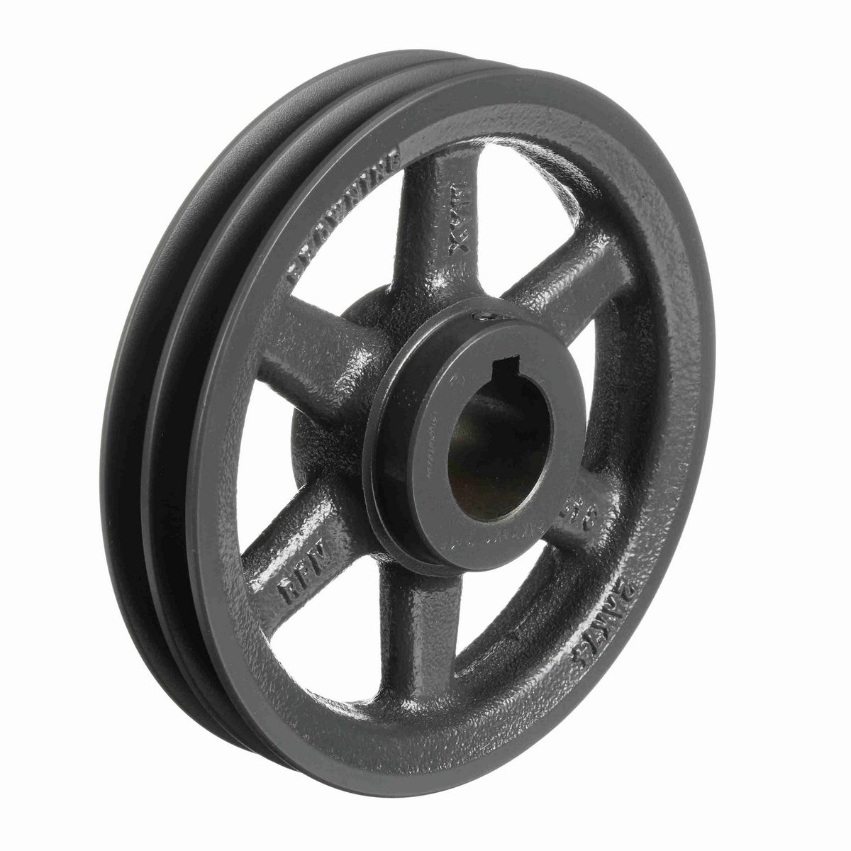 Browning 2 Groove Cast Iron FHP - Finished Bore Sheave - 2AK74X 1 7/16