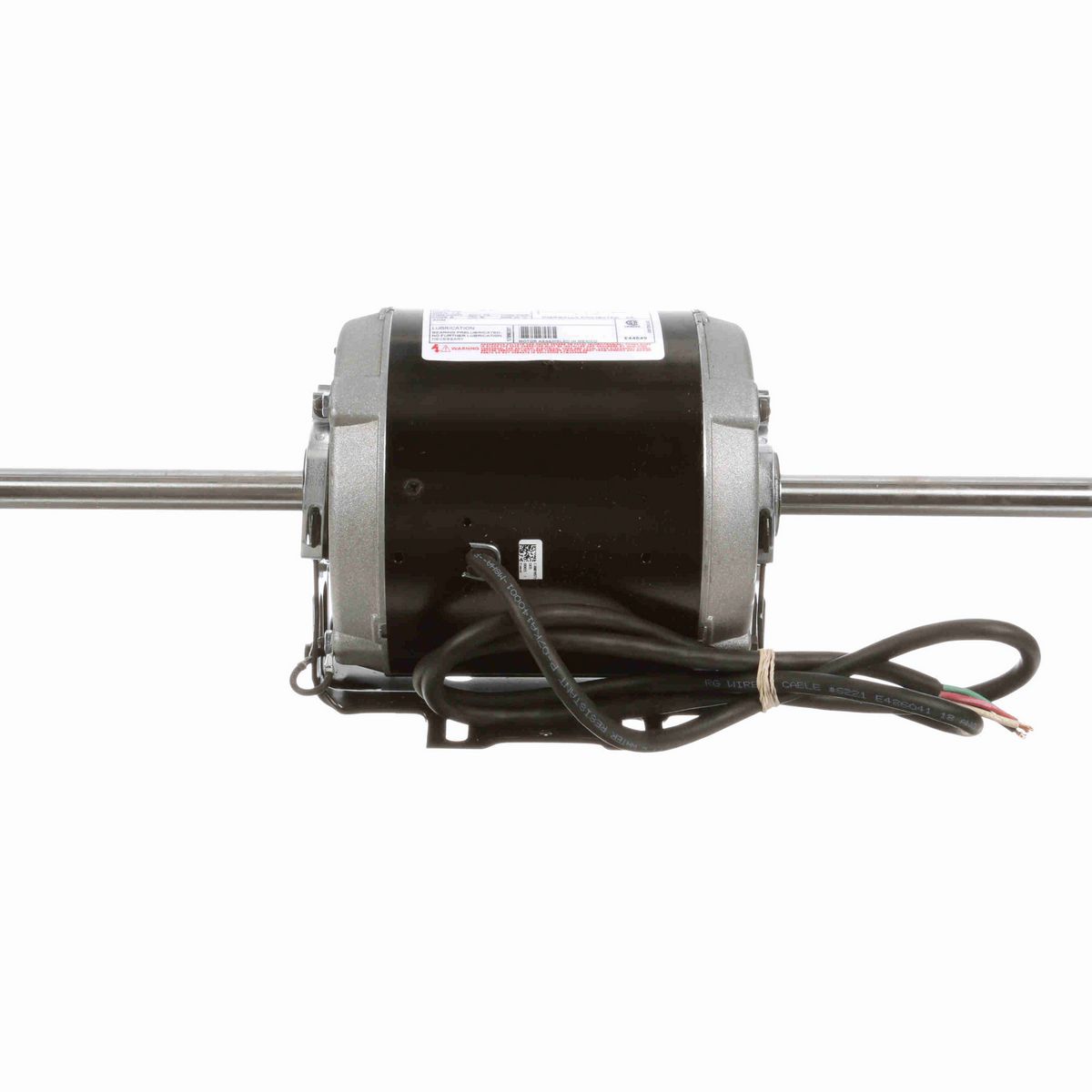 Century OEM Replacement Motor, 1/6 HP, 1 Ph, 60 Hz, 230 V, 900 RPM, J56Z Frame, TEAO - C035