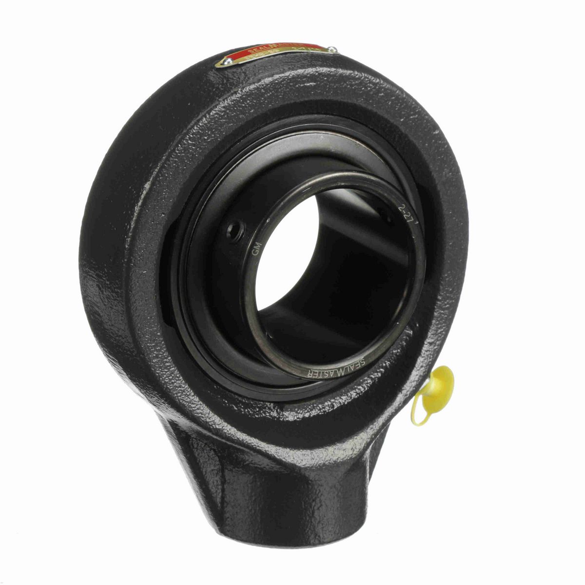 Sealmaster Mounted Cast Iron Hanger Unit Ball Bearing - 52100 Bearing Steel, Black Oxided - Setscrew Lock - SEHB-39