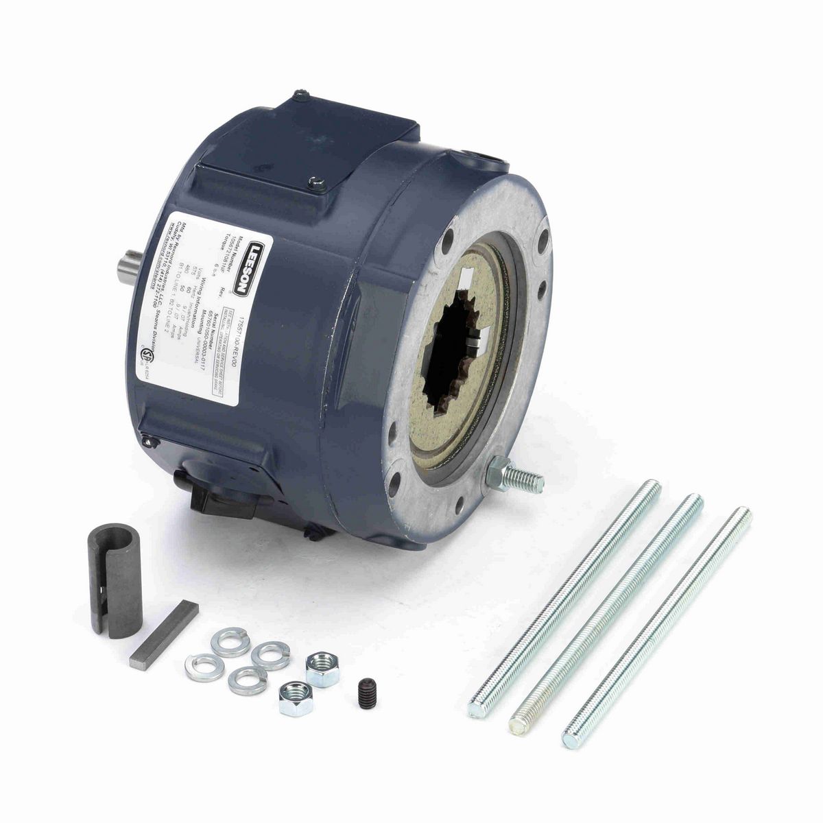 LEESON 6 LB-FT COUPLER BRAKE.56C/143-5TC.NEMA2/IP23.575V.1PH.ALUMINUM - 175571.00