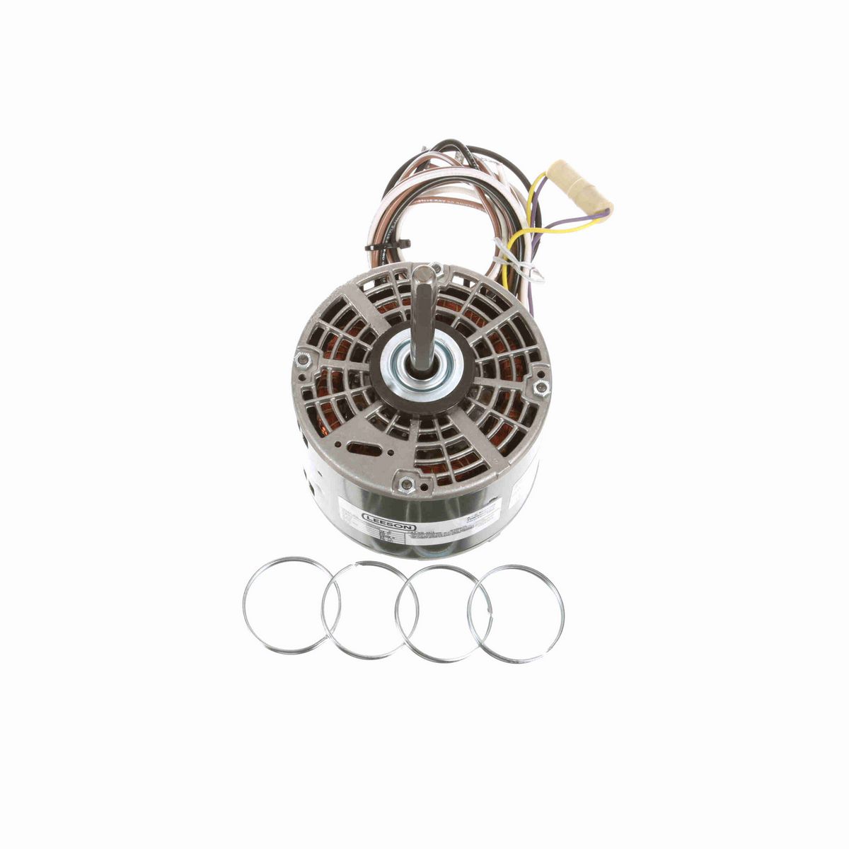 LEESON Fan and Blower Motor, 0.25 HP, 1 Ph, 60 Hz, 230 V, 1800 RPM, 48Y Frame, OPAO - X476