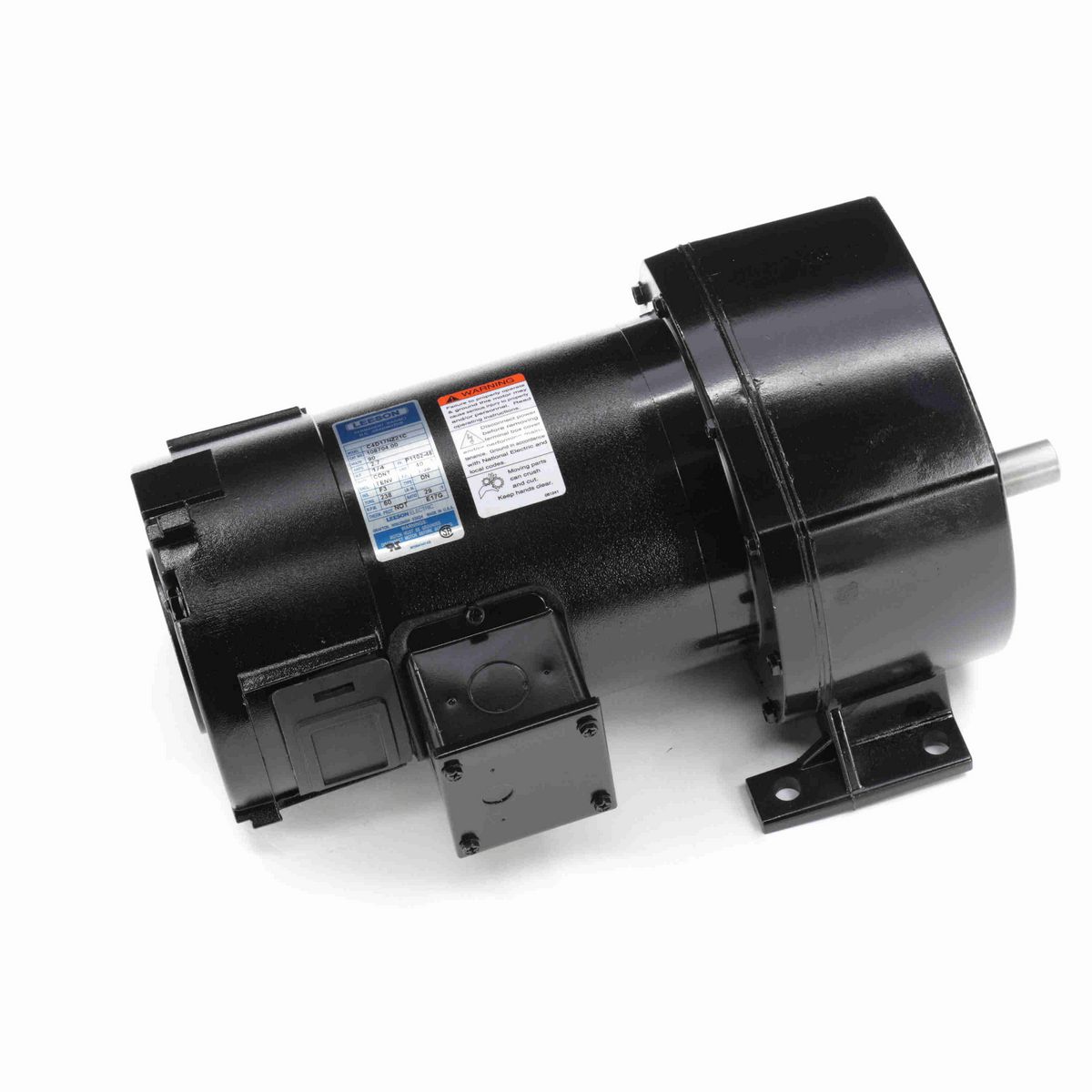LEESON Parallel Shaft Gearmotor, 0.25 HP, 90 V, 60 RPM, 48Y Frame, TENV - 108704.00