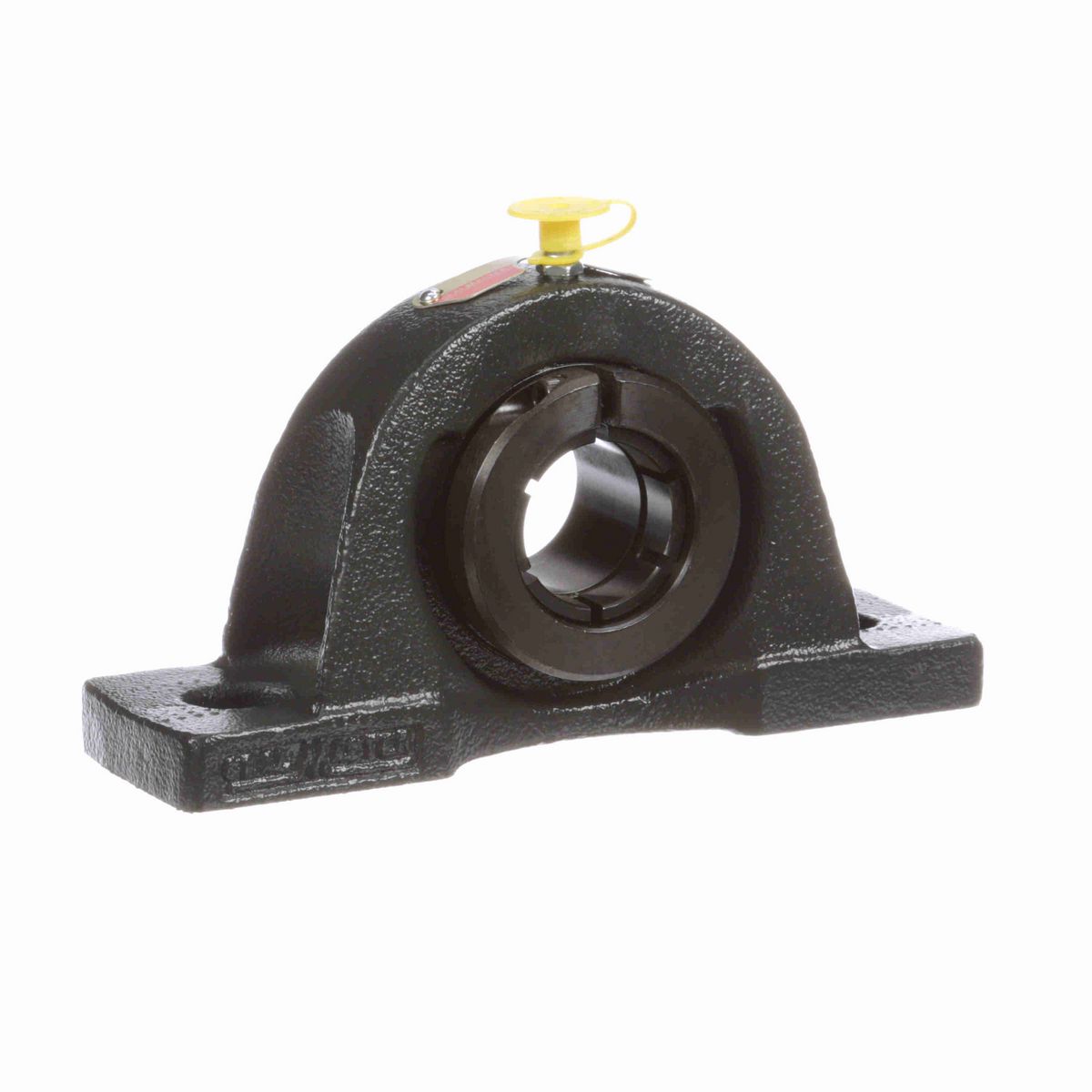 Sealmaster Mounted Cast Iron Two Bolt Pillow Block Ball Bearing - 52100 Bearing Steel, Black Oxided - Concentric Lock - Air Handling Housing Fit, Noise Tested - NP-19T CXU