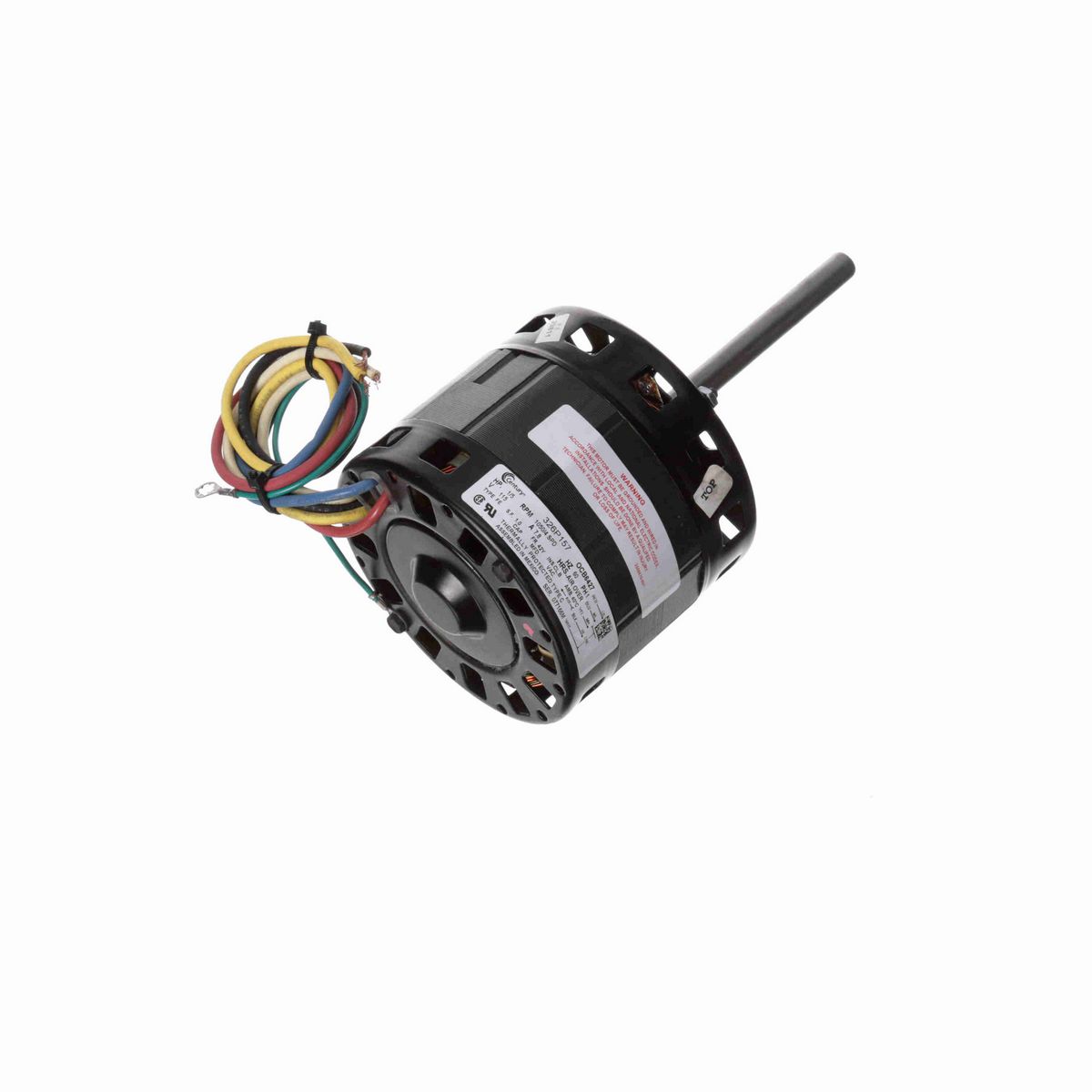 Century OEM Replacement Motor, 1/5 HP, 1 Ph, 60 Hz, 115 V, 1050 RPM, 4 Speed, 42 Frame, OPEN - OCB6427