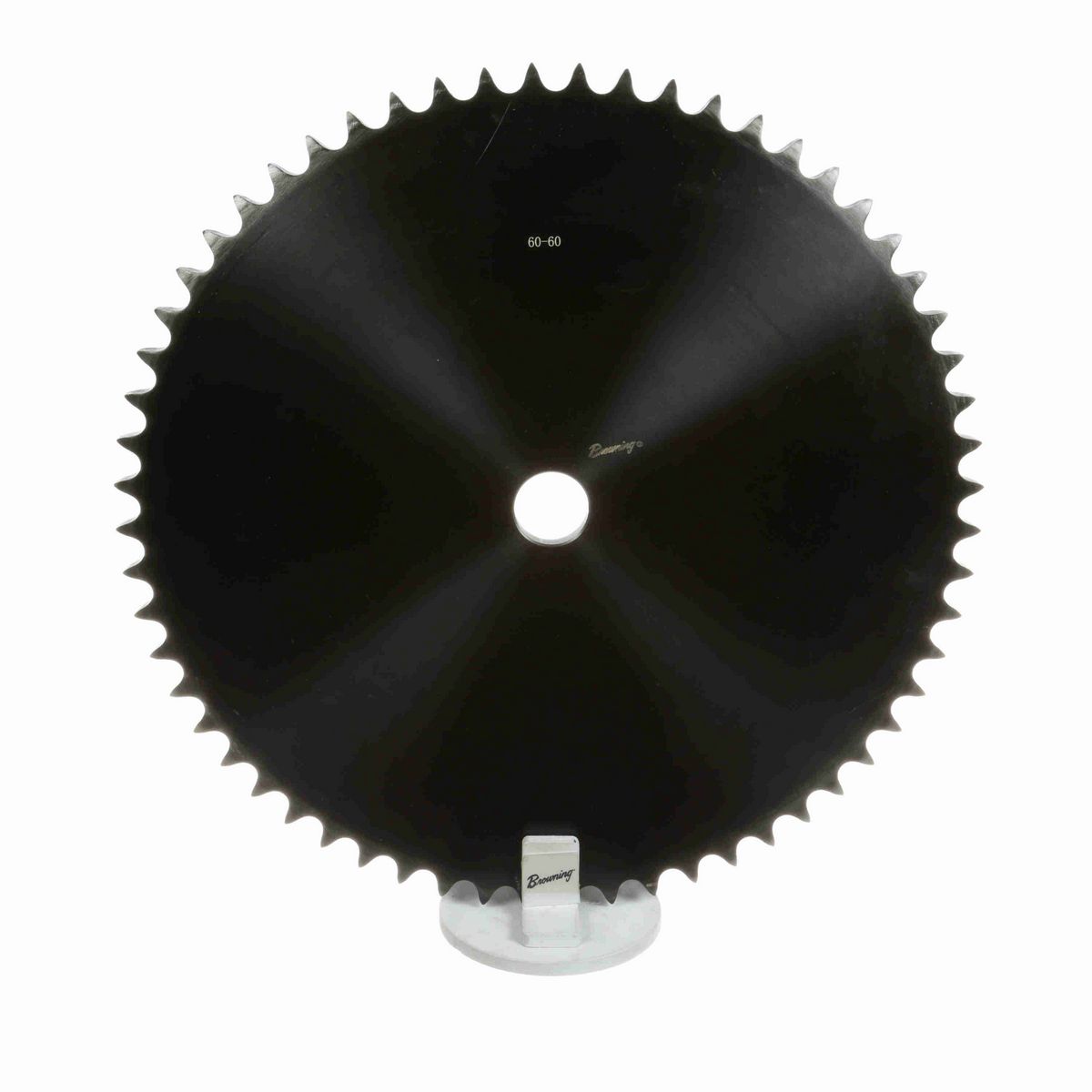 Browning Steel Minimum Plain Bore Roller Chain Sprocket - 60A60