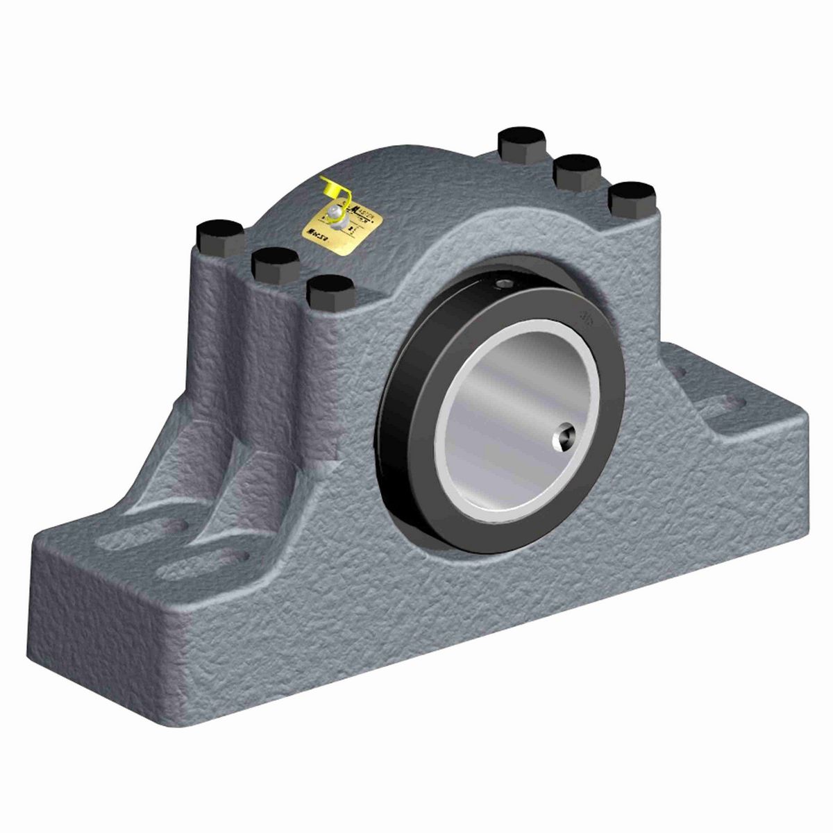 Sealmaster Mounted Cast Iron Four Bolt Pillow Block Tapered Roller - 52100 Bearing Steel - Collar Mount Lock - EDPBA 315-4