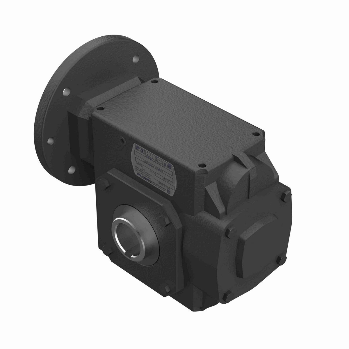 Hub City HERA Gear Reducer HERA Cast Iron Helical-Hypoid Reducer - HERA55ES 30.14 182TC 1.938