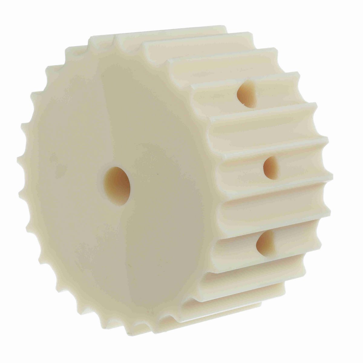 System Plast 800 Series Split Machined Sprocket with 25 Teeth and a 1-1/4in Round Idler Bore - 800-25R1.25-RMS