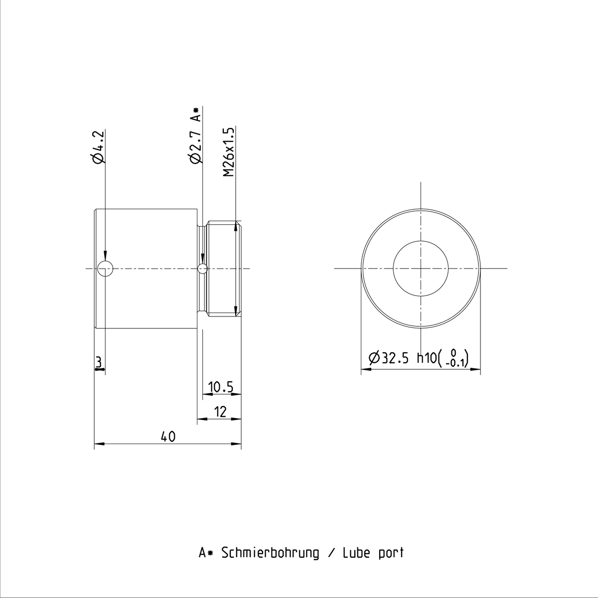 Ввинчивающаяся гайка Bosch Rexroth ZEV-E-S 16X5RX3-3 [R254200005]