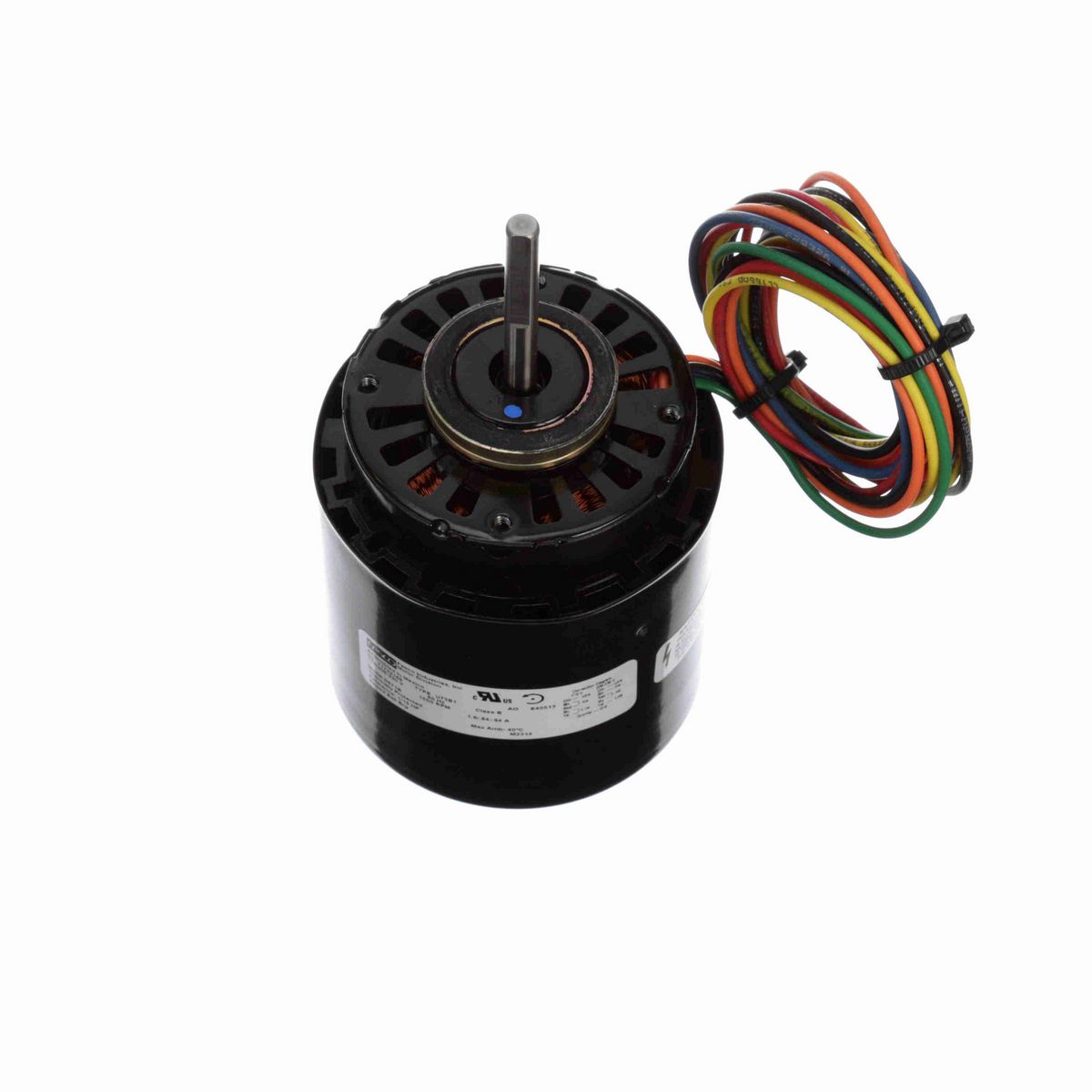 FASCO Refrigeration Motor, 1/15 HP, 1 Ph, 60 Hz, 115/208-230 V, 1550 RPM, 1 Speed, 3.3" Diameter, OAO - D671B