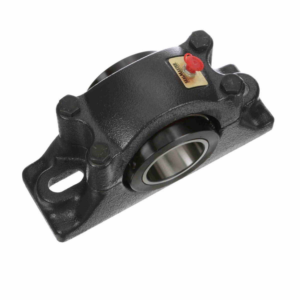 Sealmaster Mounted Cast Iron Two Bolt Pillow Block Tapered Roller - 52100 Bearing Steel - Double Collar Mount Lock - High Temperature - ERPB 208-N2