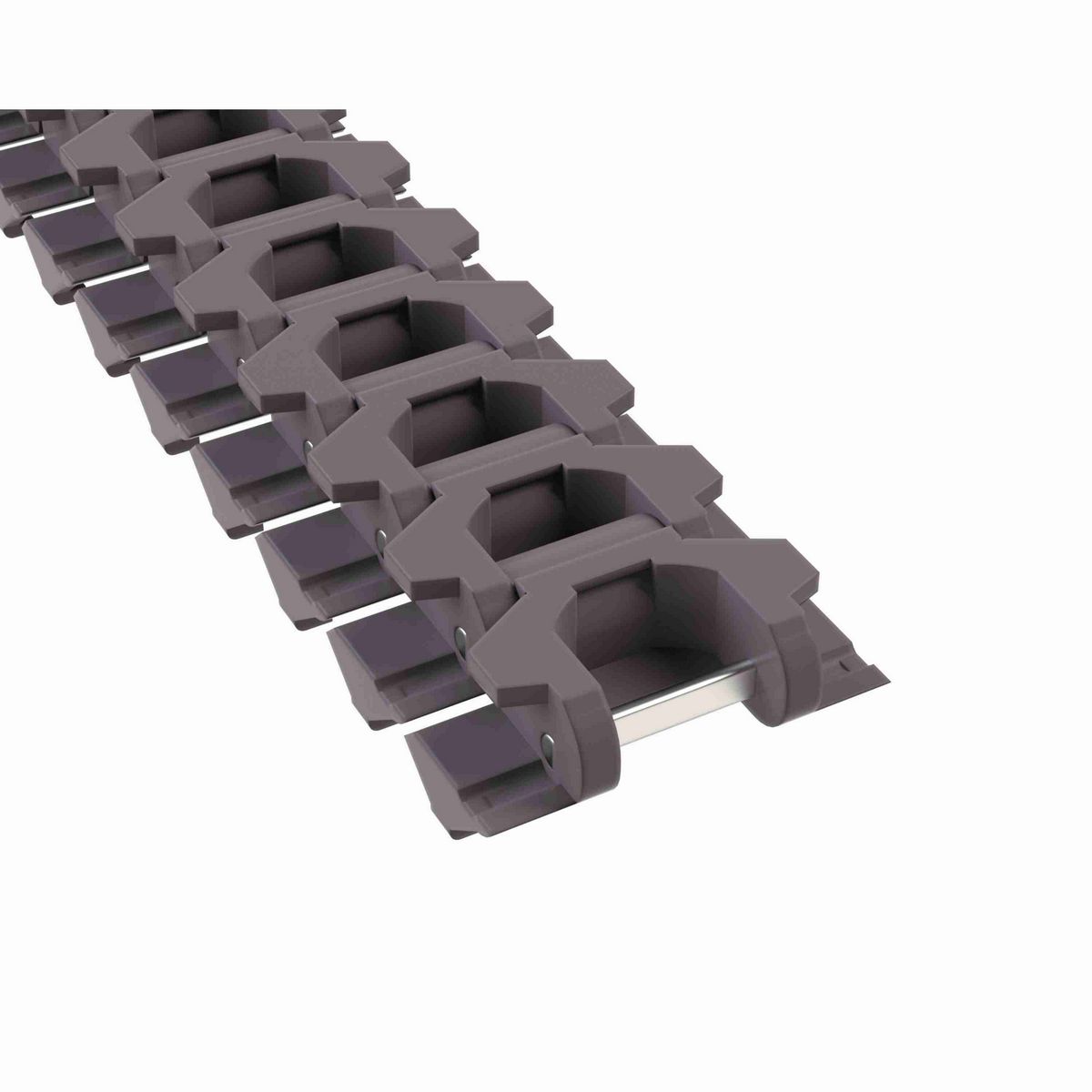 Rexnord 882TAB SideGrip™ Side-flexing, Material: Brown High Performance, Width: 3.75in, Pitch: 1.5in - 10488313