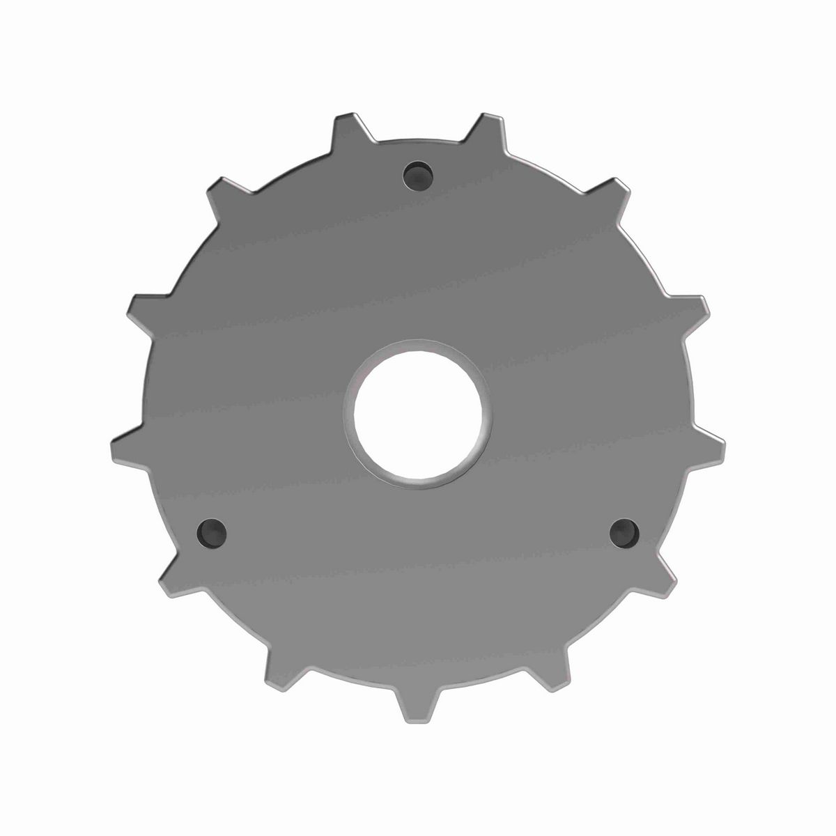 Rexnord 815 Series Solid One Piece Cast Iron Sprocket with 13 Teeth and a 3/4in Round Rough Stock Bore (RSB) - 401-193-7