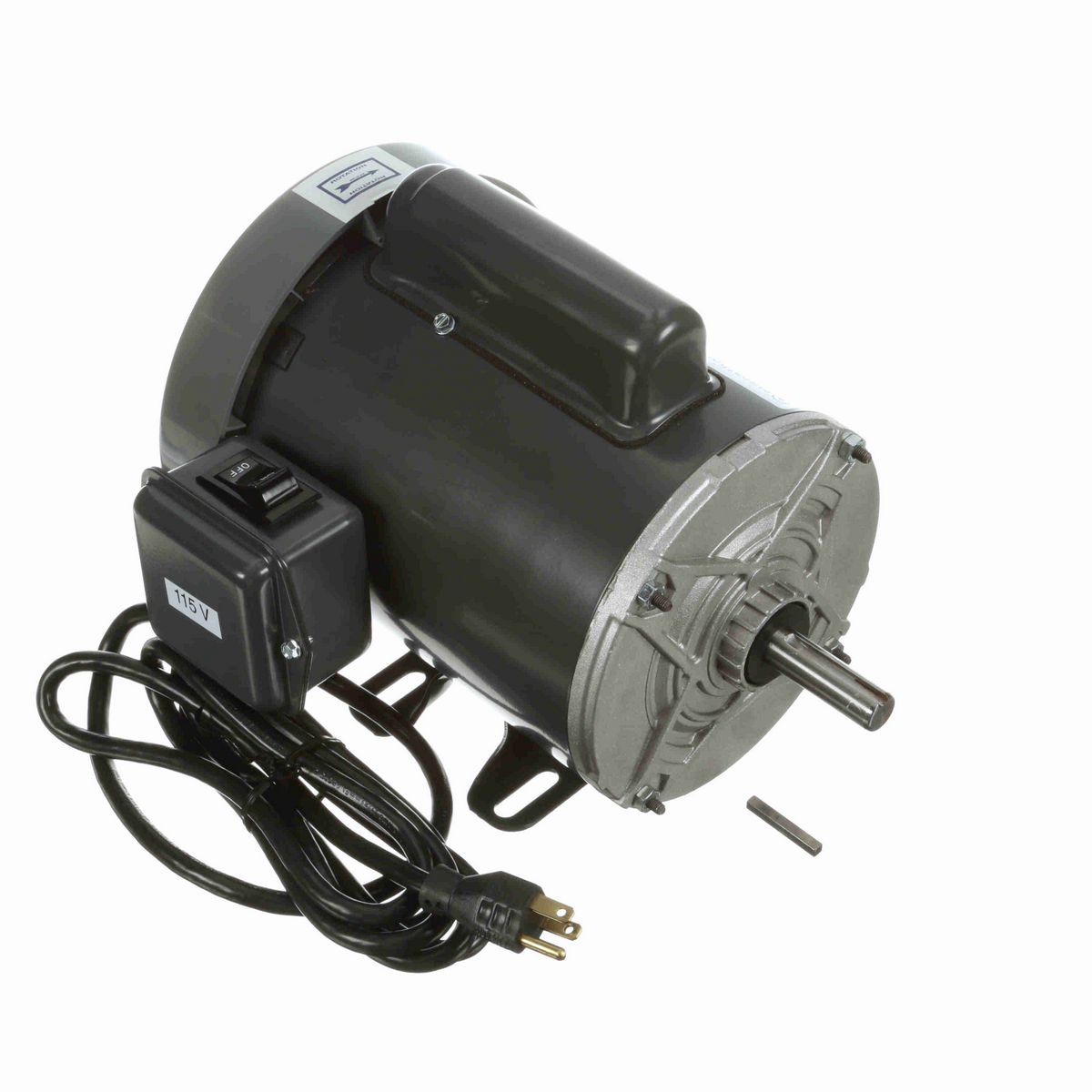 LEESON General Purpose Motor, 1 HP, 1 Ph, 60 Hz, 115/230 V, 3600 RPM, 56 Frame, TEFC - C663