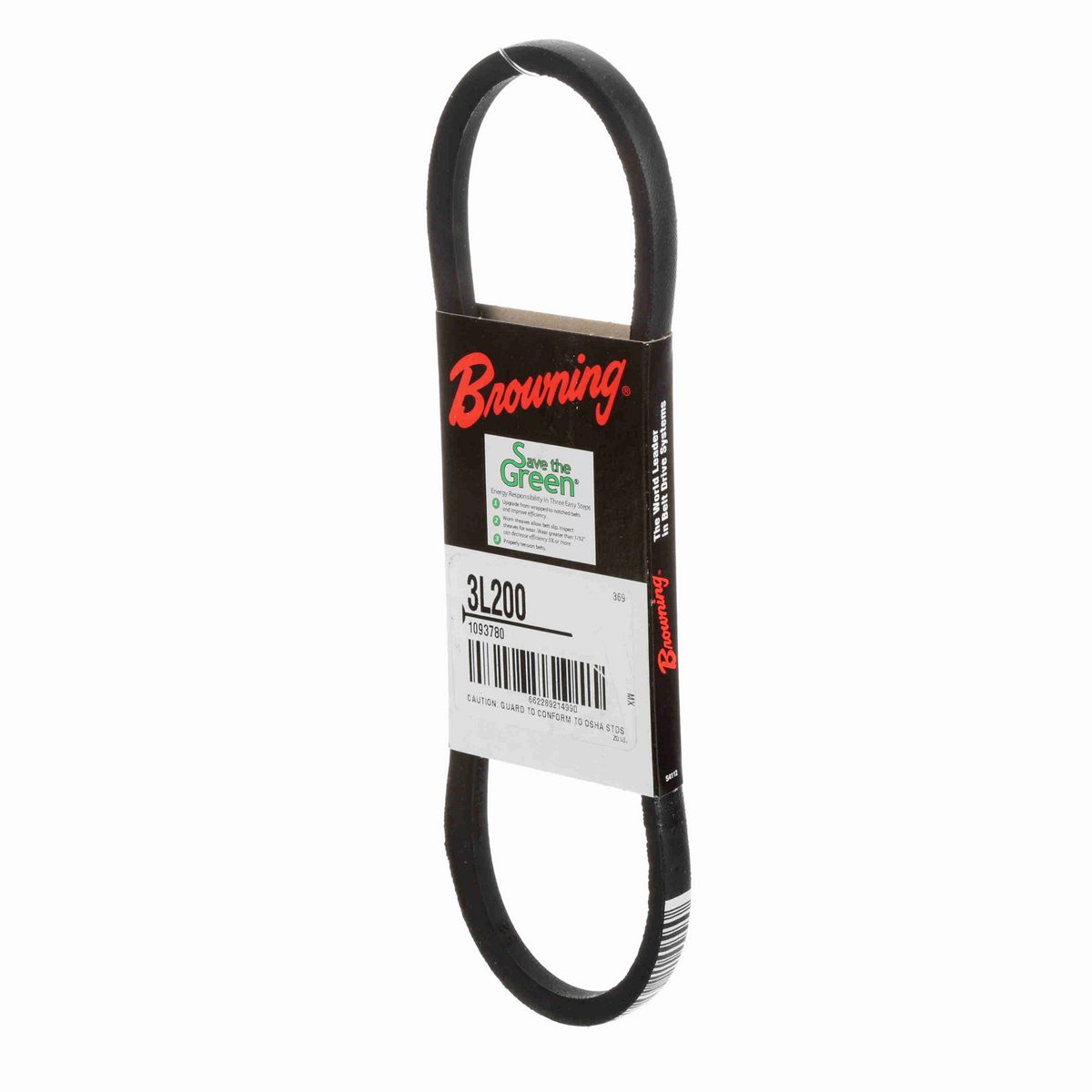 Browning Rubber FHP Belt - 3L200