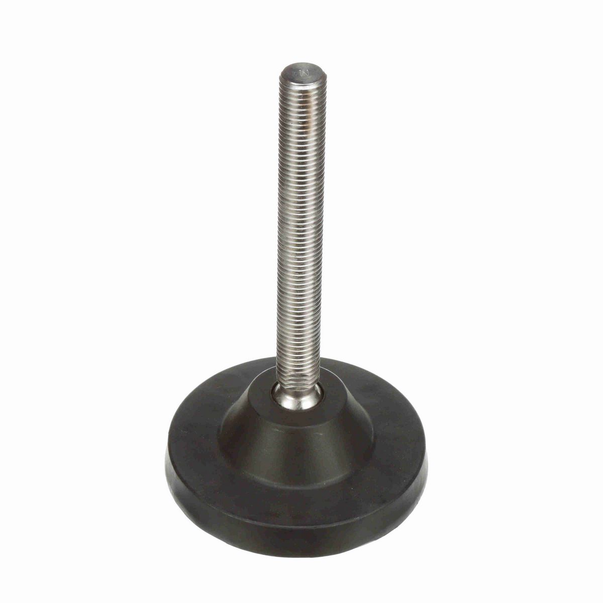 System Plast Articulating Plastic Leveler; Series: VG-513, Base Diameter: 4.84, Spindle Length: 6.15-mm, Thread: M20 - VG-513-01-SM20-L8