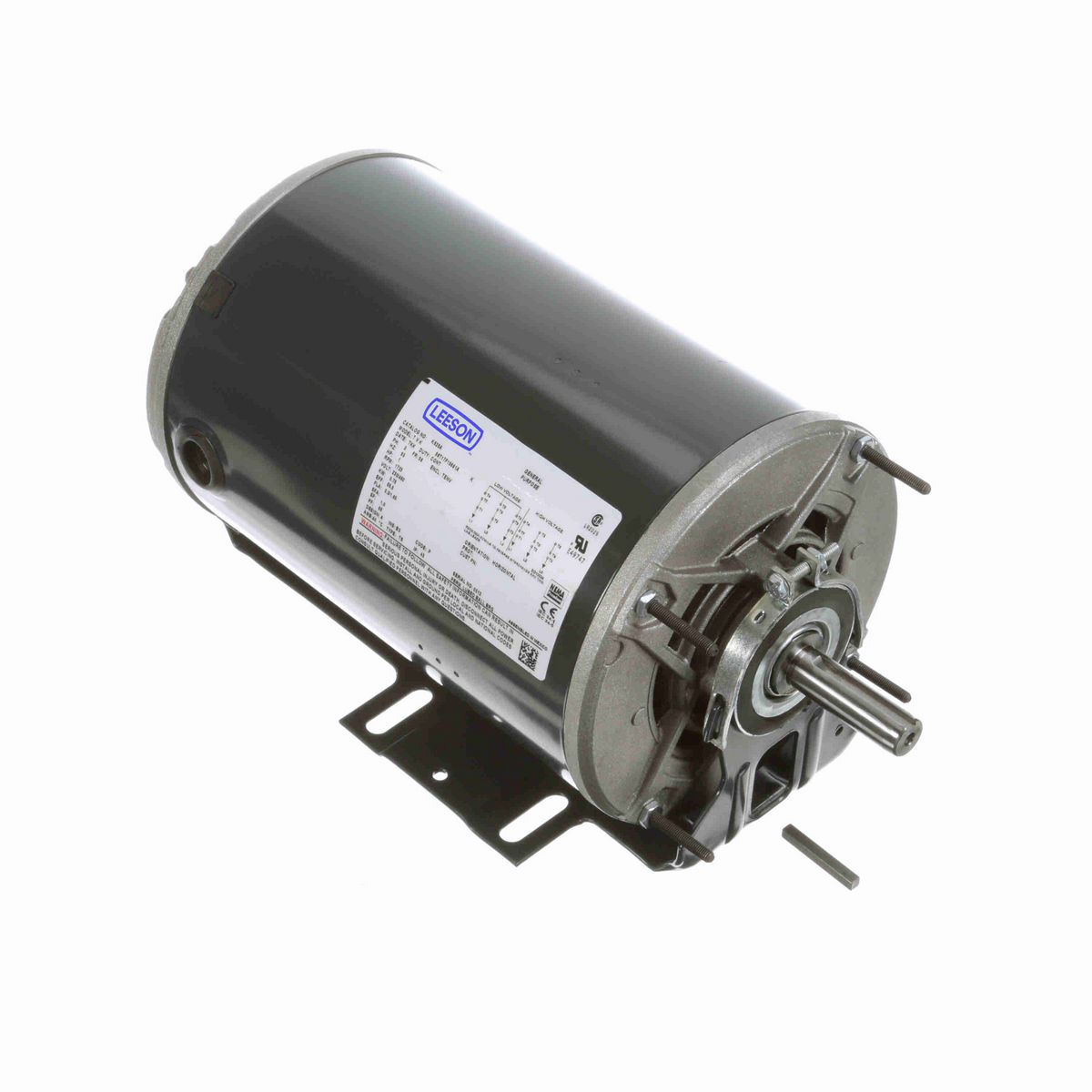 LEESON Fan and Blower Motor, 1 HP, 3 Ph, 60 Hz, 230/460 V, 1800 RPM, 56 Frame, TENV - K525A