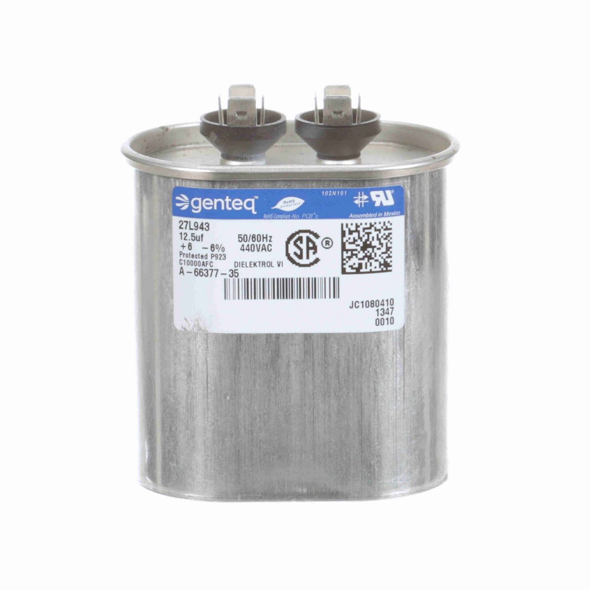 LEESON RUN CAP 12.5 MFD 440 VOLT - A447