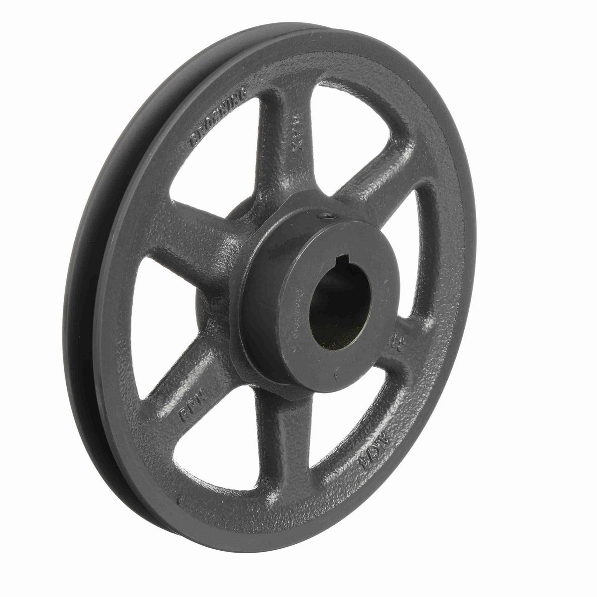 Browning 1 Groove Cast Iron FHP - Finished Bore Sheave - AK74X 1 3/16