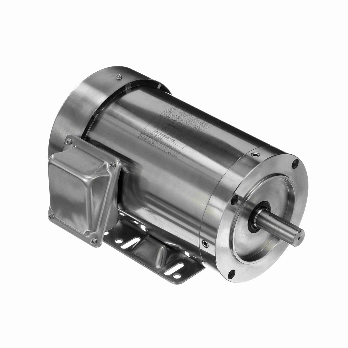 LEESON SST Duck™ General Purpose Motor, 1.50 & 1 HP, 3 Ph, 60 & 50 Hz, 230/460 & 190/380 V, 3600 & 3000 RPM, 143TC Frame, TEFC - 191488.00