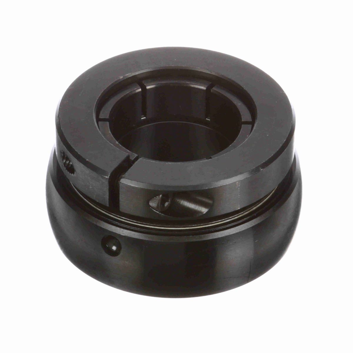 Sealmaster Mounted Insert Only Ball Bearing - 52100 Bearing Steel, Black Oxided - Concentric Lock - 3-115T