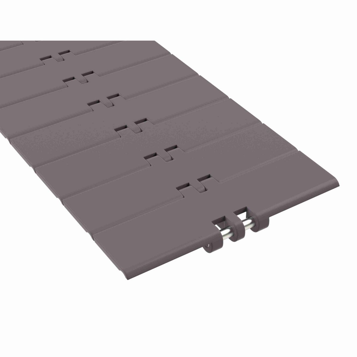 Rexnord 820 Straight Running Solid Top, Material: Brown High Performance, Width: 7.5in, Pitch: 1.5in - 81400015