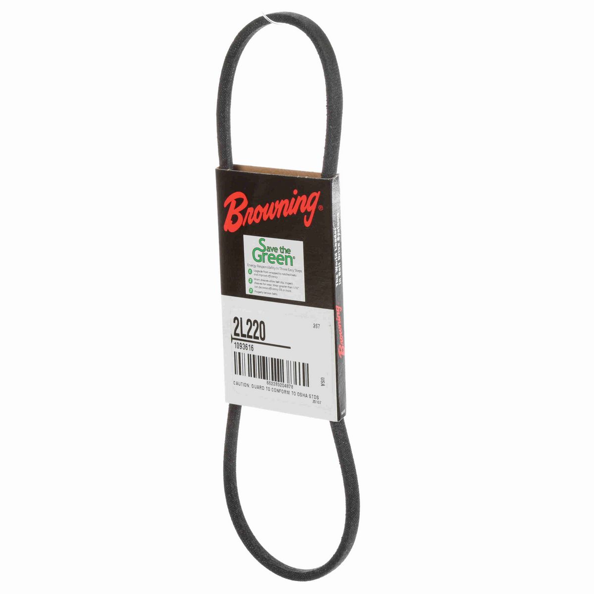 Browning Rubber FHP Belt - 2L220