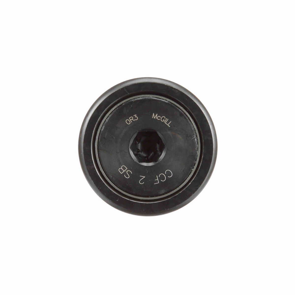 Опорный ролик с цапфой McGill CAMROL CCF 2 SB, бочкообразный, с уплотнением, с шестигранным отверстием, дюймовый