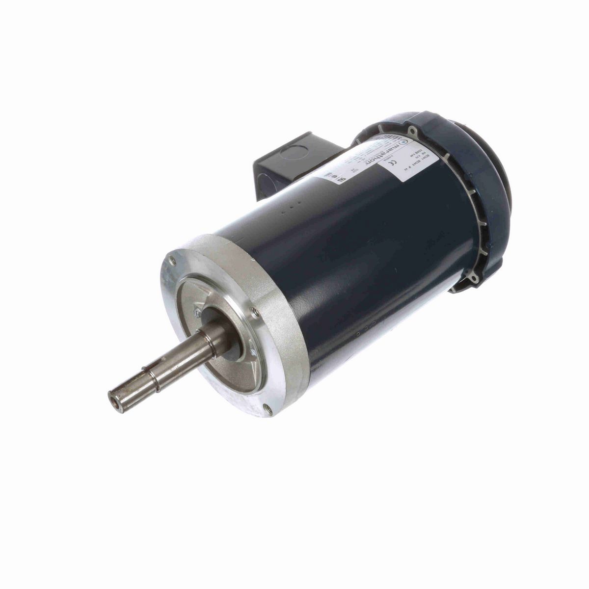 LEESON Close-Coupled Pump Motor, 1 HP, 3 Ph, 60 Hz, 200 V, 1800 RPM, 143JMV Frame, TEFC - GT5001