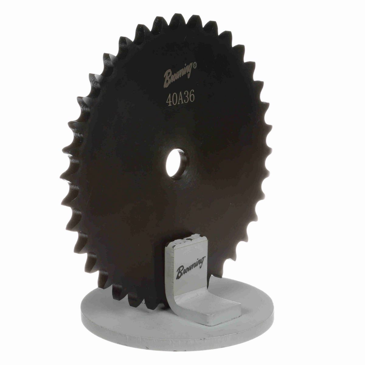 Browning Steel Minimum Plain Bore Roller Chain Sprocket - 40A36