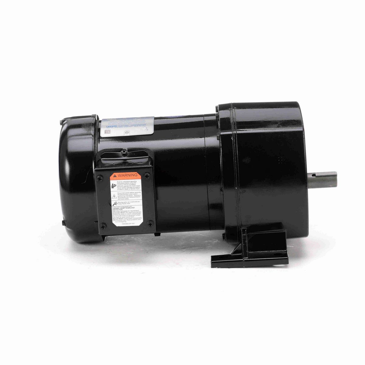 LEESON Parallel Shaft Gearmotor, 0.33 HP, 3 Ph, 60 Hz, 208-230/460 V, 18 RPM, 48Y Frame, TEFC - 107025.00