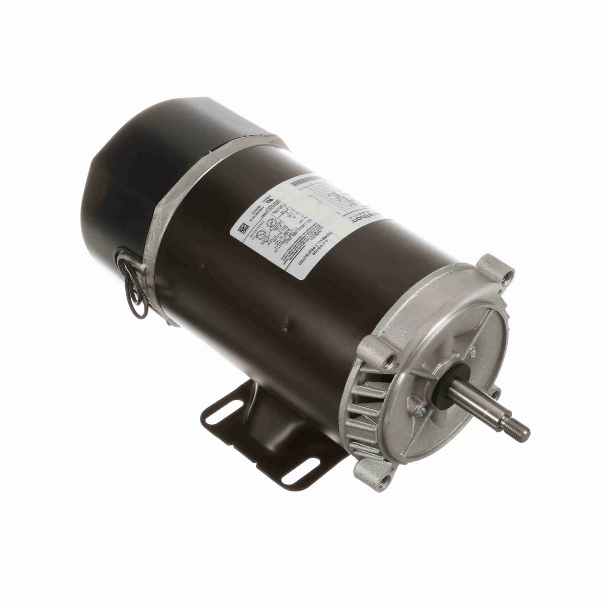 LEESON Jet Pump Motor, 1 HP, 1 Ph, 60 Hz, 115/230 V, 3600 RPM, 56J Frame, DP - C1464