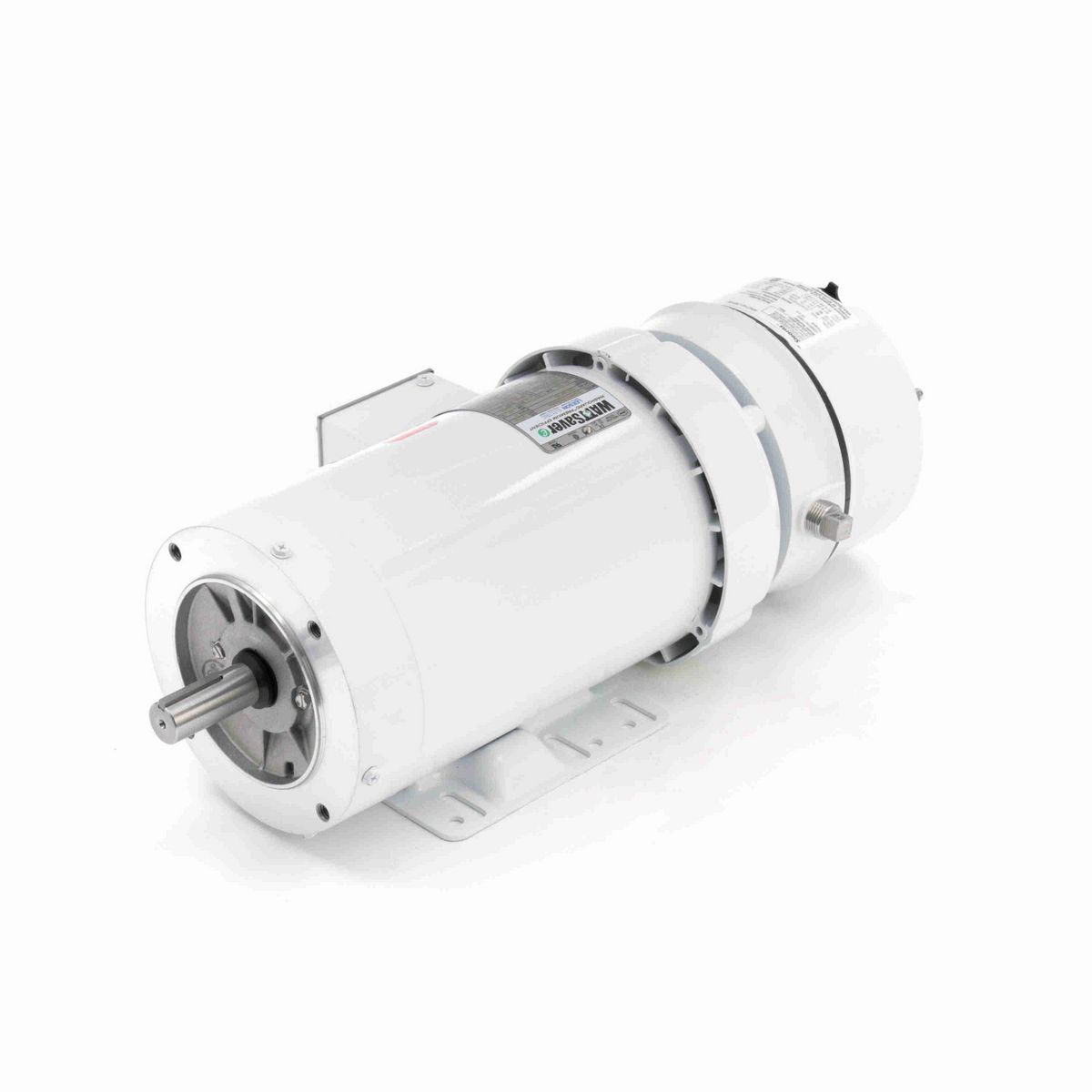 LEESON White Duck™ Brake Motor, 2 & 1.50 HP, 3 Ph, 60 & 50 Hz, 230/460 & 190/380 V, 1800 & 1500 RPM, 145TC Frame, TEFC - 122197.00