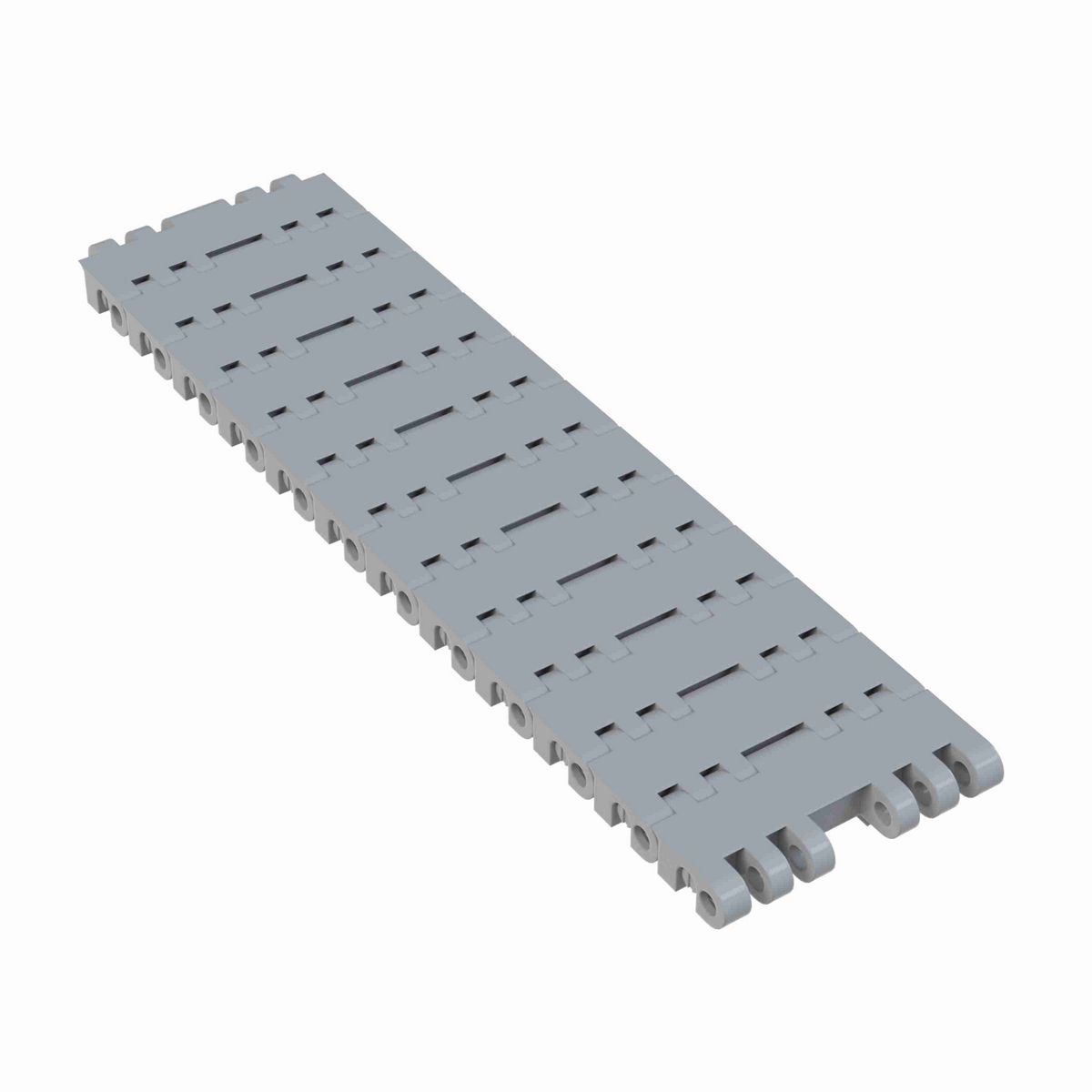 Rexnord 7705 Straight Running Solid Top, Material: Silver Platinum Series™ X, Width: 3.25in, Pitch: 1in - 10286169