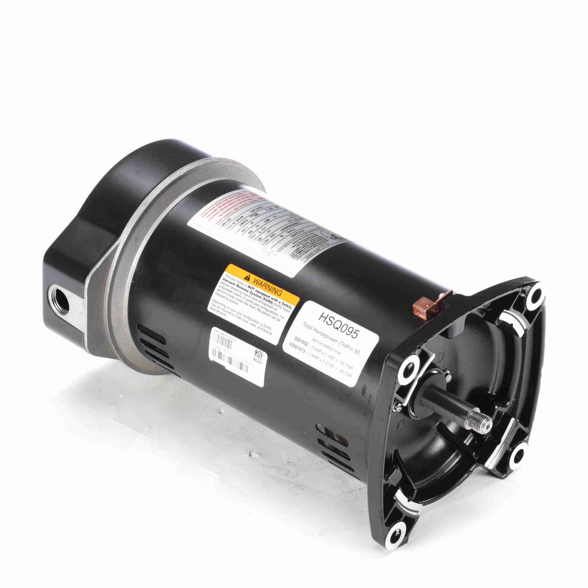 Century Centurion PRO ® Motors Pool Pump Motor, .95 HP, 1 Ph, 60 Hz, 230/115 V, 3600 RPM, 48Y Frame, ODP - HSQ095