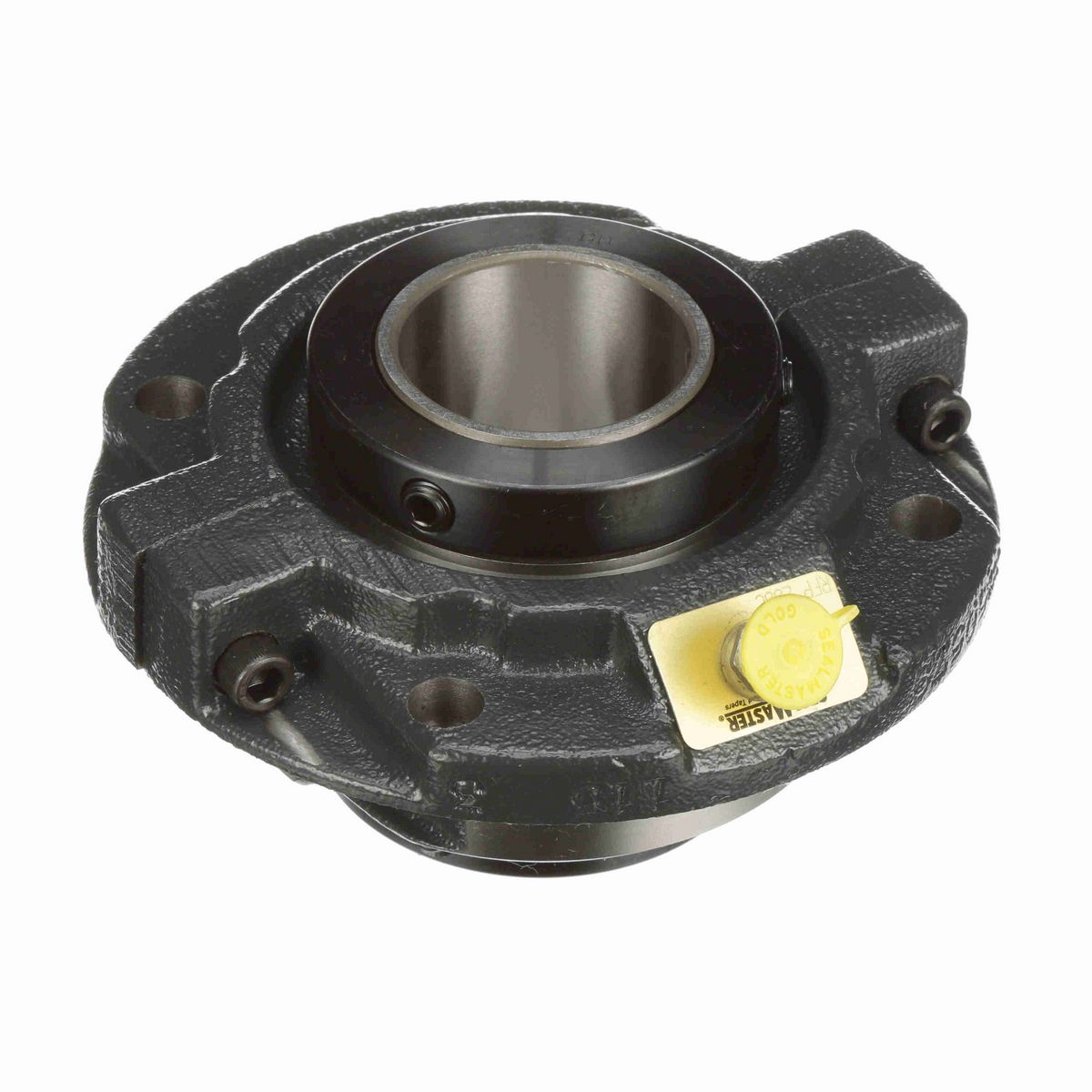 Sealmaster Mounted Cast Iron Piloted Flange Tapered Roller - 52100 Bearing Steel - Double Collar Mount Lock - RFP 200C