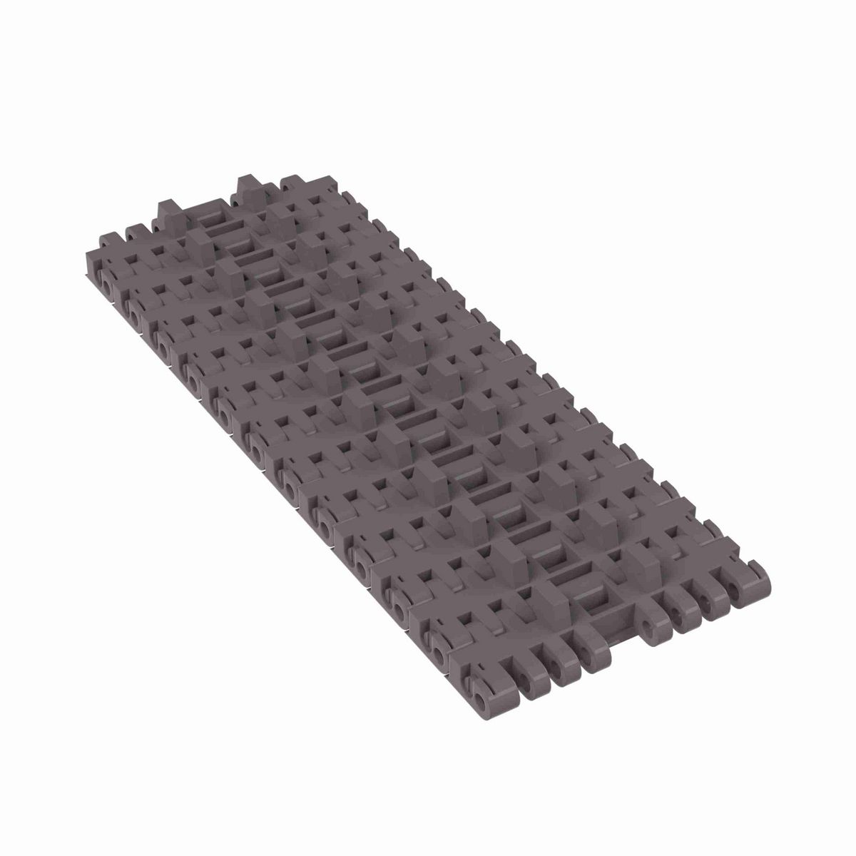 Rexnord 7705 Straight Running Solid Top, Material: Brown High Performance, Width: 4.5in, Pitch: 1in - 81415141